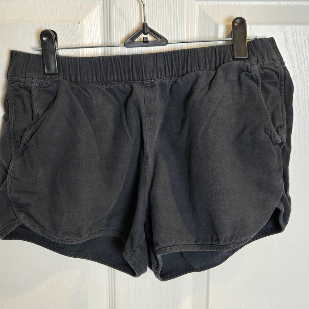 Madewell Charcoal Cotton Blend Athletic Shorts Sz Small 2.5" Inseam